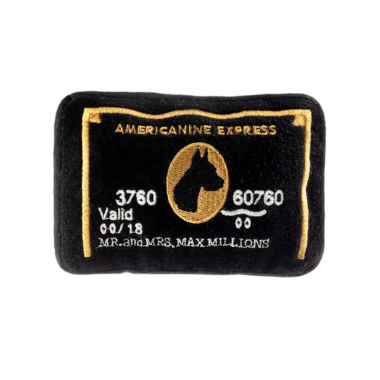 Americanine Express Bark Card Dog Toy