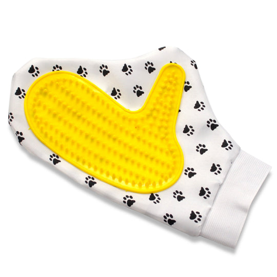 Pets Bathing Glove (Yellow)