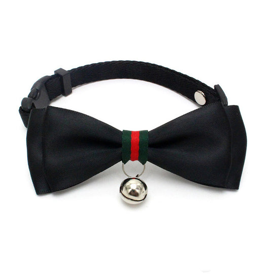 Classic Black Bowtie collar