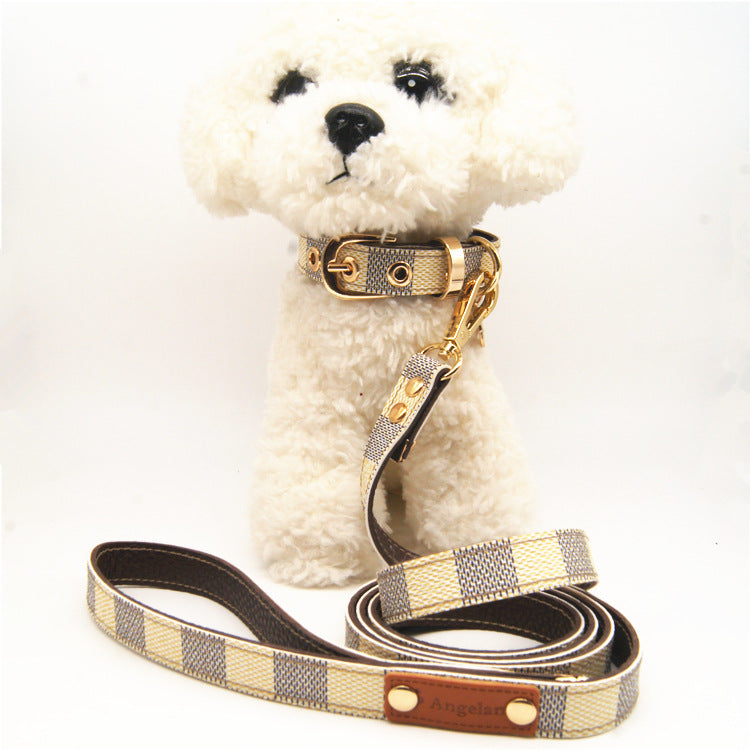 Louis Vuitton Bichon Frise Dog Collar, Bichon Finder