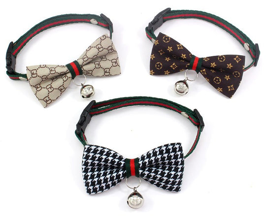 Bell Bowtie Collars (Pucci & PV)
